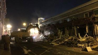 В Москве снесли торговые павильоны / © Facebook/Ольга Романова