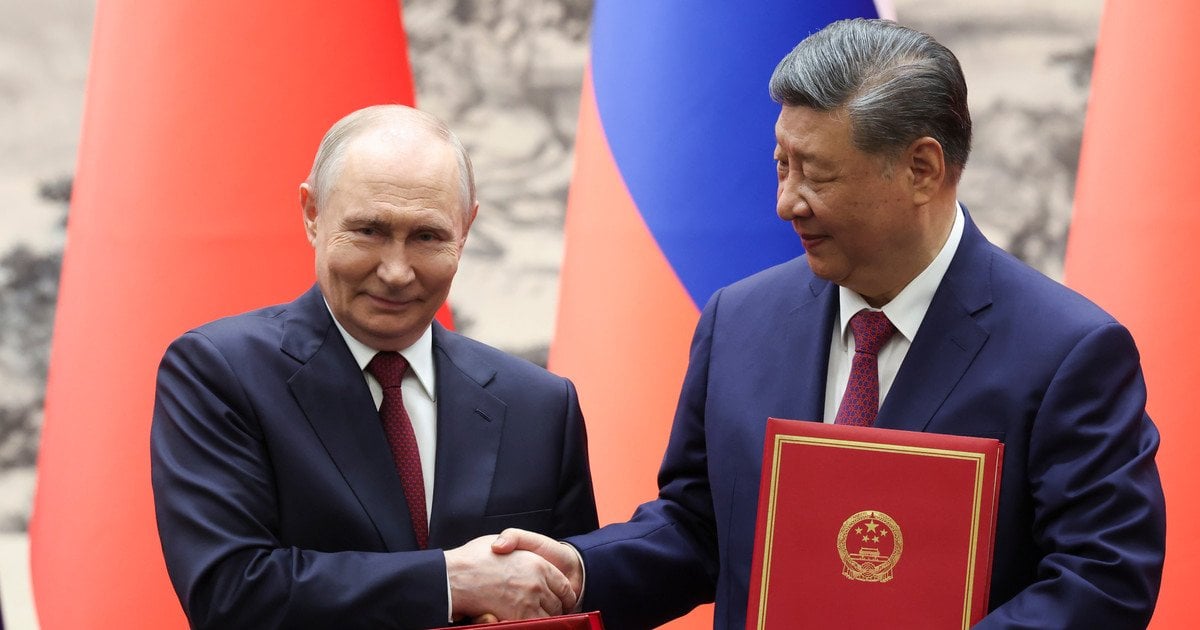 Володимир Путін і Сі Цзіньпін.