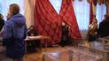 В Сумах голосуют "в шторах".