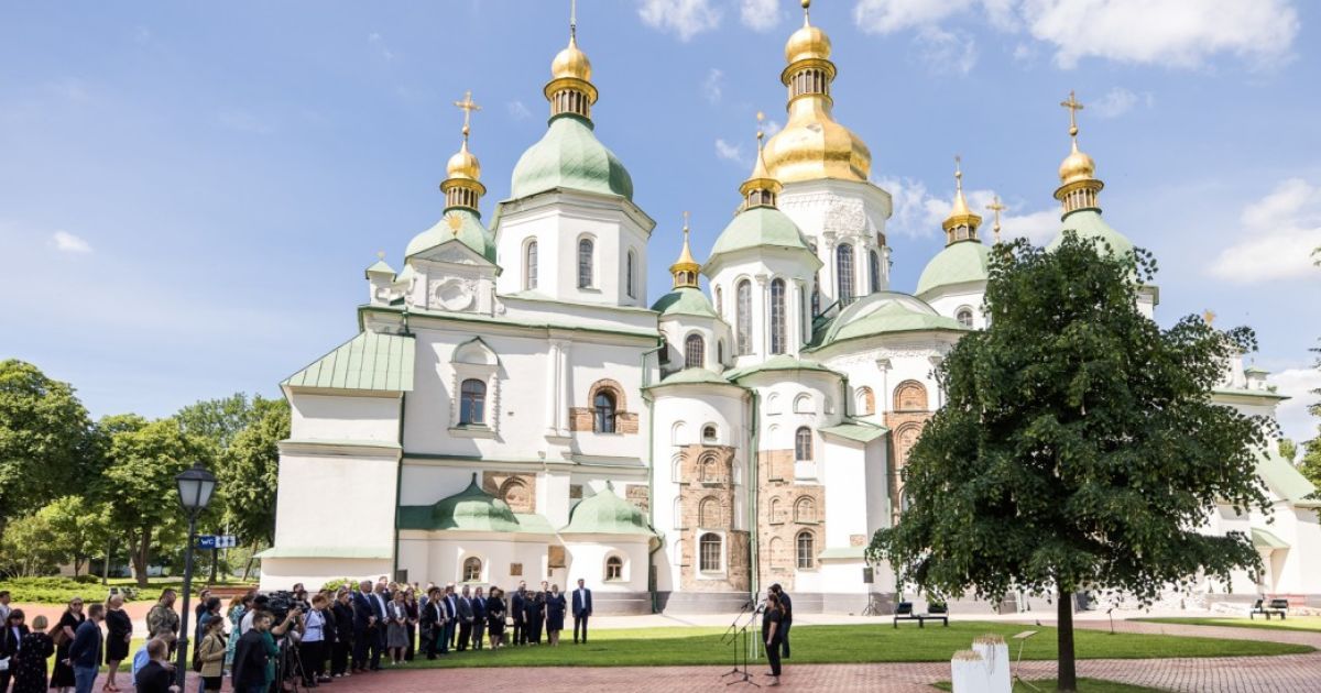 Вшанування пам'яті загиблих у війні дітей Олена Зеленська_10 / © Офіс президента України
