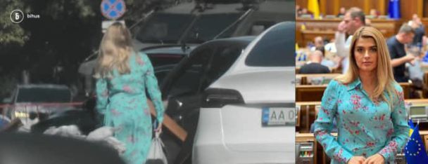 Нардепка групи "Довіра" Лариса Білозір