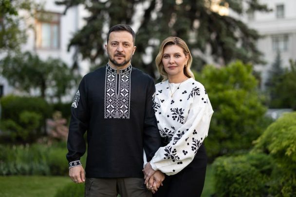 Олена і Володимир Зеленські / © Instagram Олени Зеленської