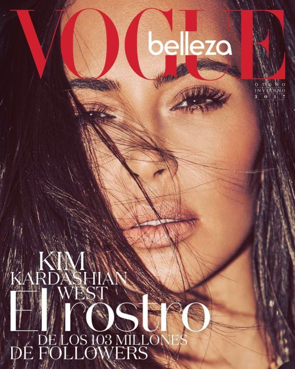 Кардашян позувала для мексиканської версії видання Vogue / © facebook.com/KimKardashian