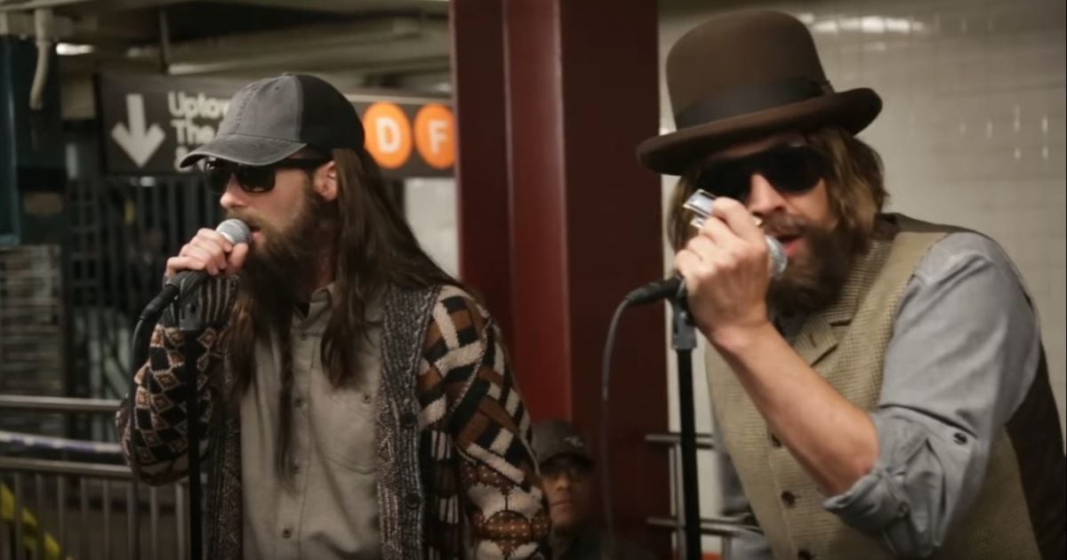 Адам Левин и Джимми Фэллон