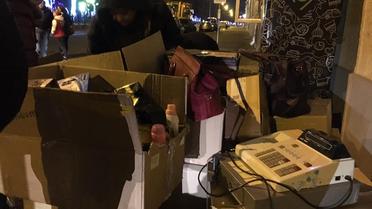 В Москве снесли торговые павильоны / © Facebook/Ольга Романова