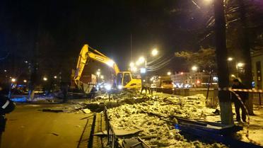 В Москве снесли торговые павильоны / © Facebook/Ольга Романова