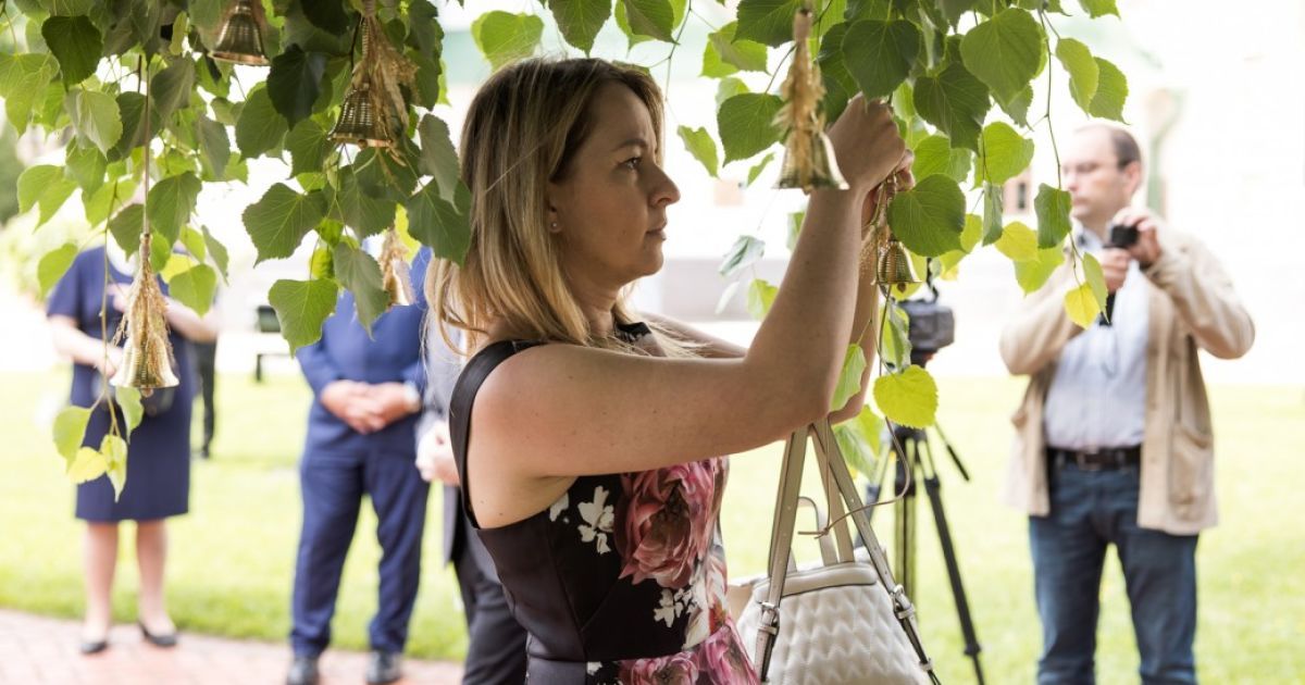 Вшанування пам'яті загиблих у війні дітей Олена Зеленська_9 / © Офіс президента України