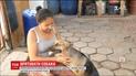 Шестимесячный щенок застрял головой в металлической трубе