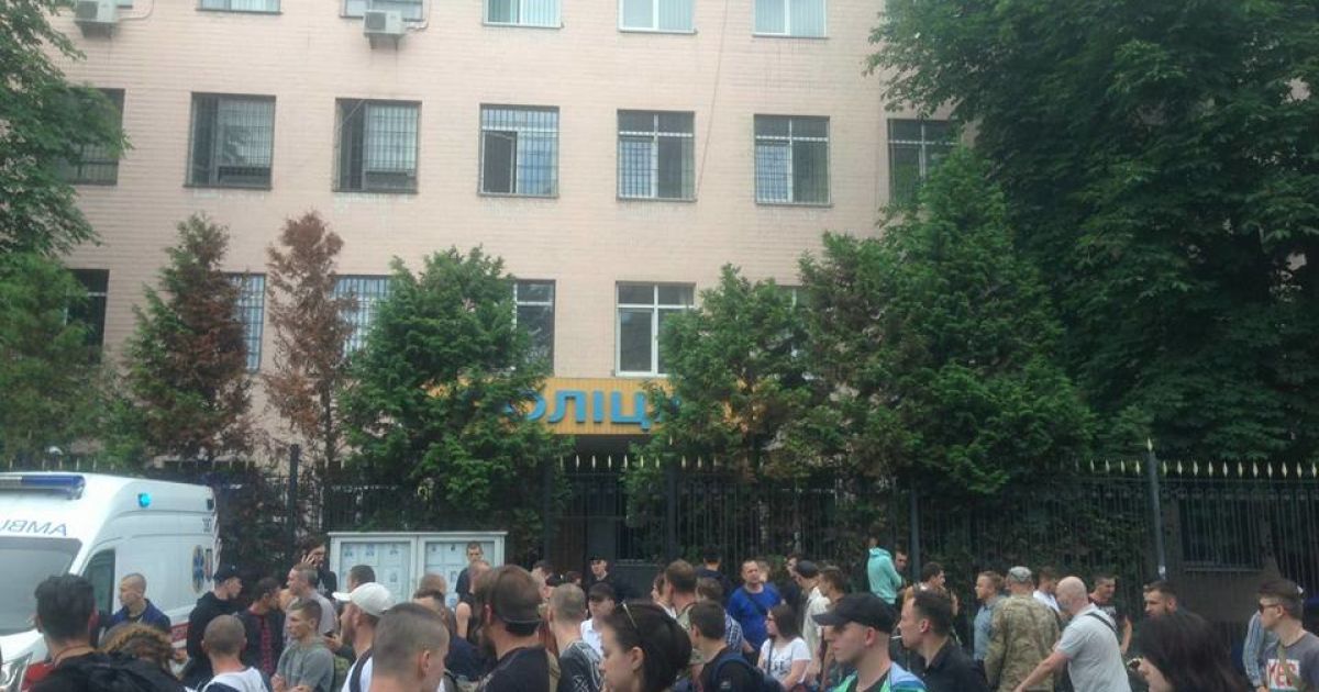 блокування вулиці с14_1 / © Facebook/Сергій Мазур