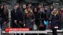 Сотни одесситов собрались в доме офицеров, чтобы попрощаться с участковым Сергеем Пригариним