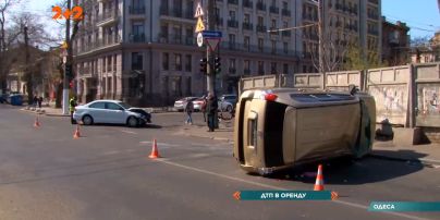 В Одессе столкнулись Toyota и Volkswagen