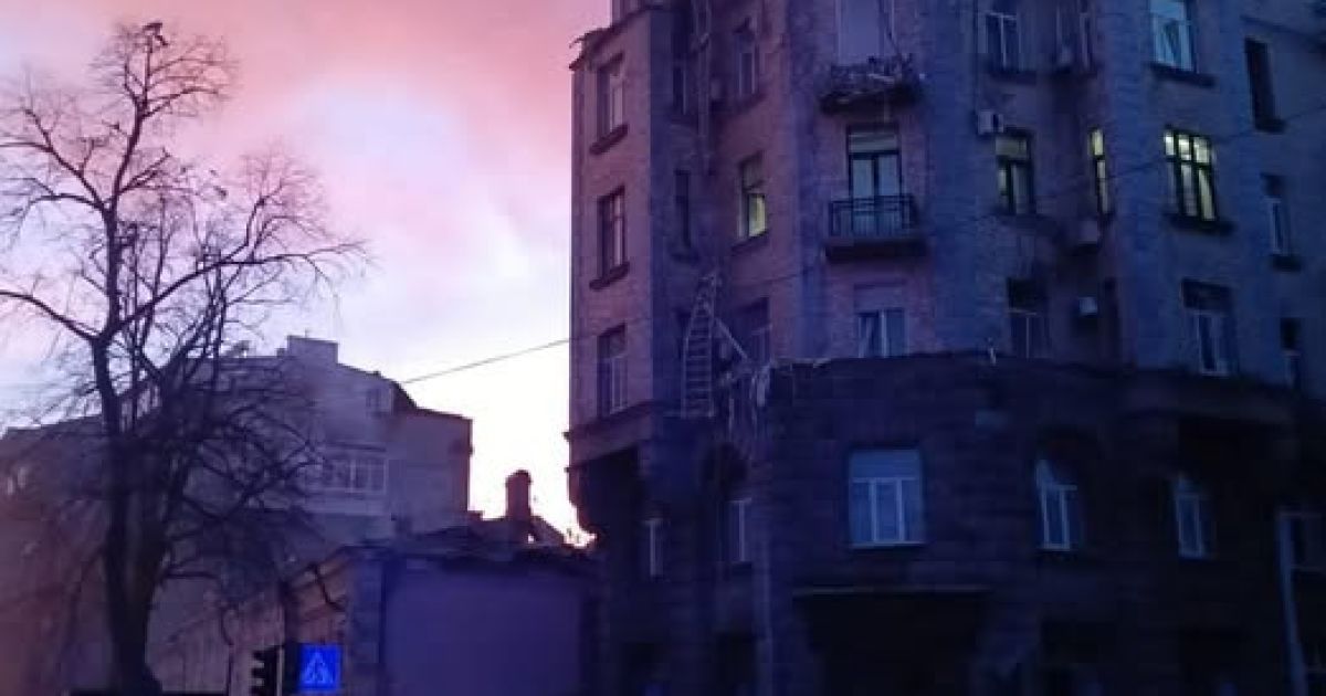 Наслідки атаки на Київ / Фото Нацполіція
