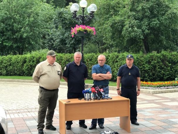 Брифінг поліції / © Фото Антон Страшко/ТСН