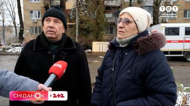 Як уламки ракети пошкодили будинок у Печерському районі Києва