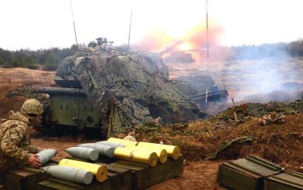 На Луганщине силовики уничтожили несколько десятков боевиков и подбили 10 вражеских танков