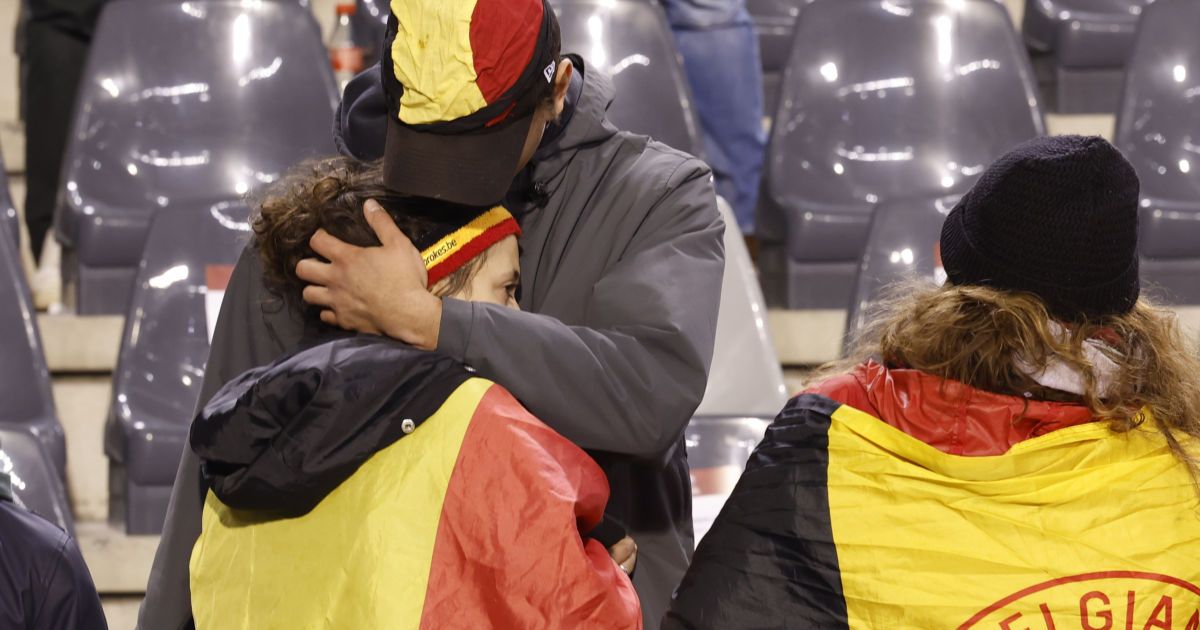 Фанаты сборной Бельгии