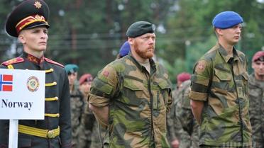 На Львовщину съехалось рекордное количество украинских и американских военных / © УНИАН