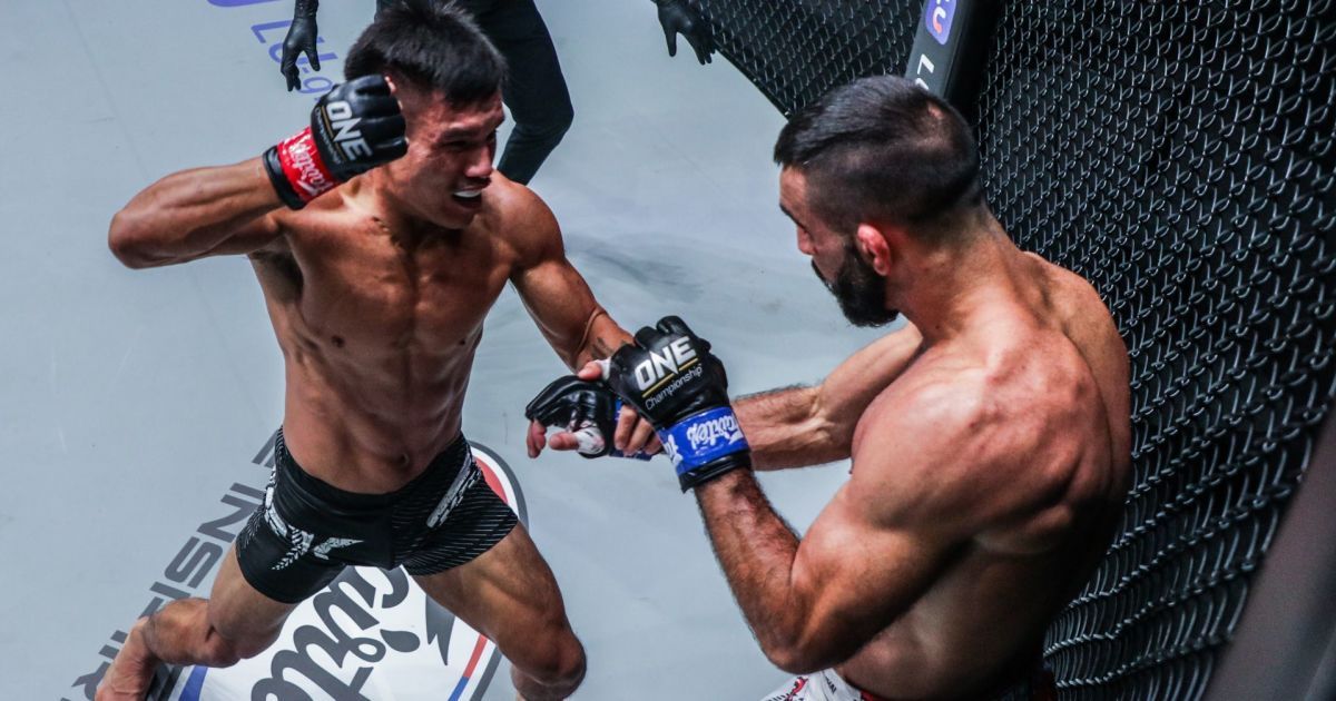 Локтем в голову: боец ММА "отключил" соперника бешеным ударом-блоком (видео)