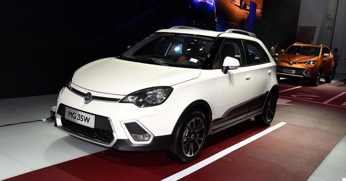 В Китае MG представила кроссовер 3SW