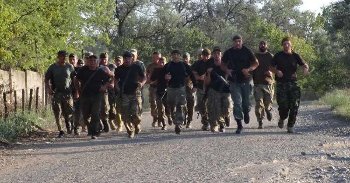 "Крылатые пехотинцы" показали свои боевые тренировки / © Минобороны Украины