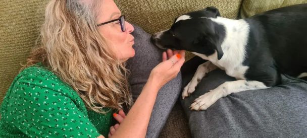 Тріша Еллісон з Луною / © nypost.com