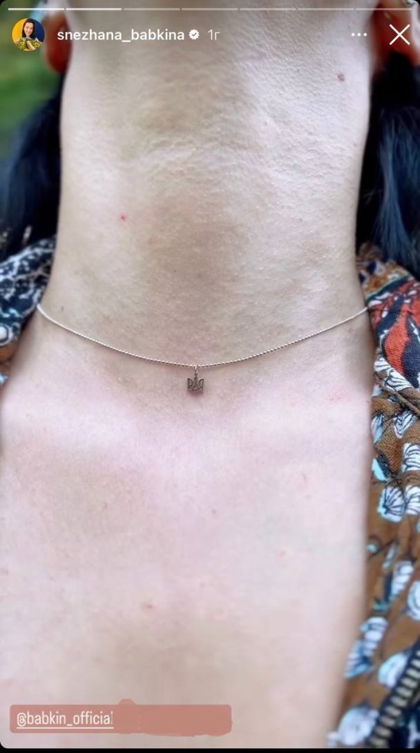 Подарок Снежаны Бабкиной от мужа / © instagram.com/snezhana_babkina