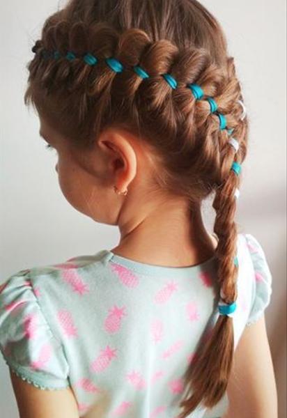 Прически для девочек / © instagram.com/hairstyles_maryna