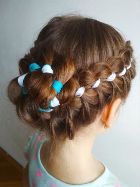 Прически для девочек / © instagram.com/hairstyles_maryna