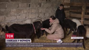 Ветеранська ферма крафтового сиру! Родина військовий виграла грант!