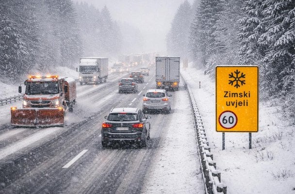 Повернулася зима: через снігопади в одній з країн Європи оголошено червоний рівень небезпеки