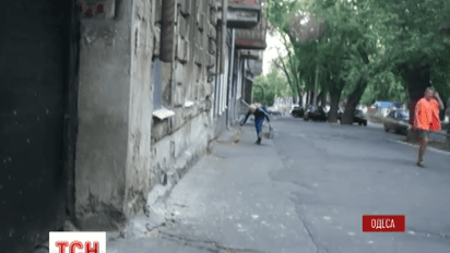 Ночью в Одессе произошел взрыв гранаты