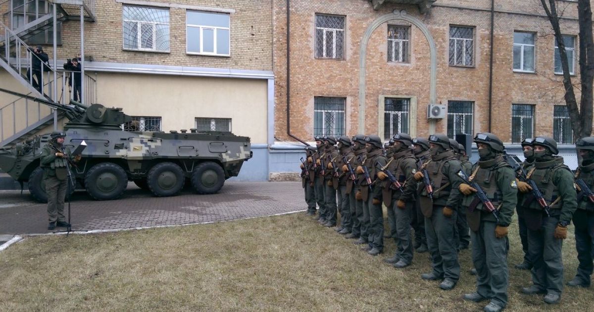 Присяга спецзагону НАБУ_3 / © Twitter/Святослав Цеголко