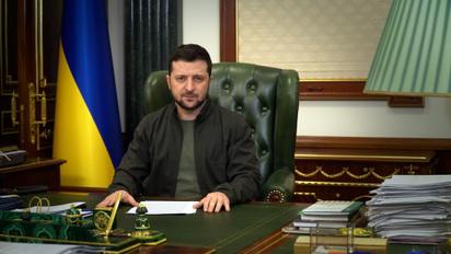 Обращение Президента Украины Владимира Зеленского по итогам 22-го дня войны