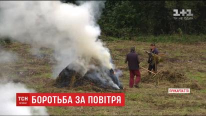 У Карпатах чоловік повстав проти односельчан, які свідомо забруднюють повітря