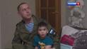 Російський десантник з викраденим в Україні хлопчиком