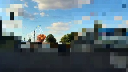 Момент удара "Шахеда" в Кривом Роге попал на видео