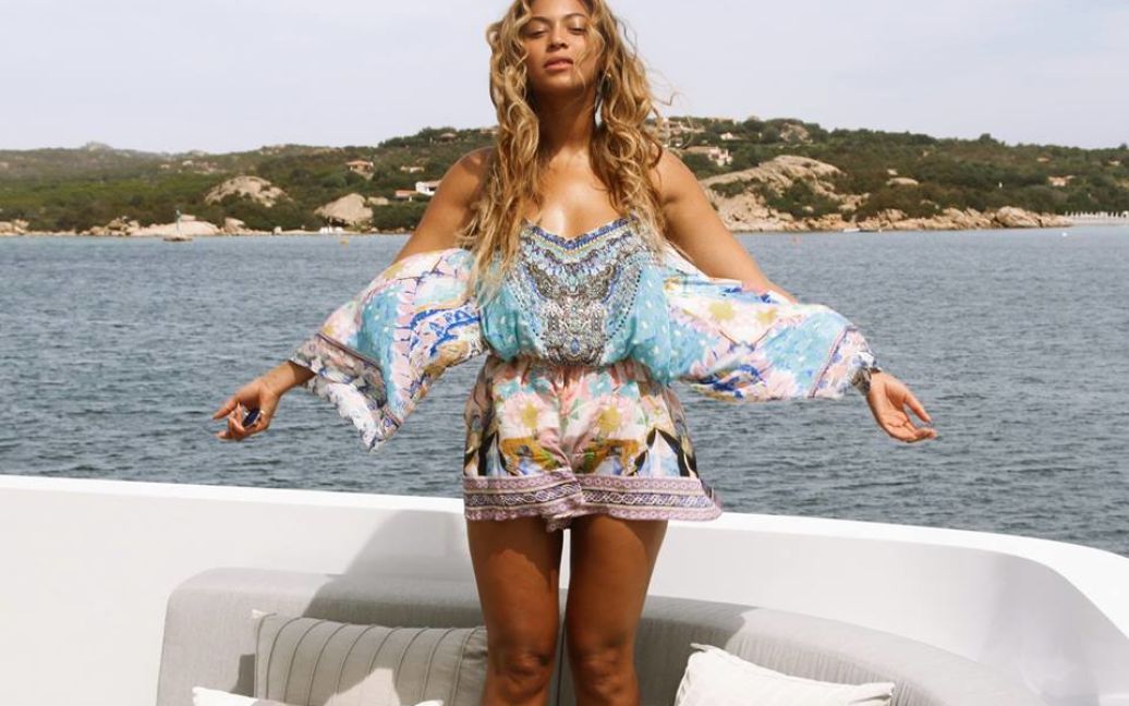 Бейонсе отдыхает в Италии / © beyonce.com
