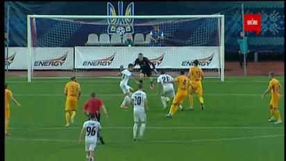 Заря - Александрия - 2:1. Видео гола Лунева