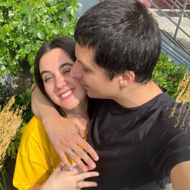 Юлія Мендель з чоловіком / © instagram.com/zhvl_official