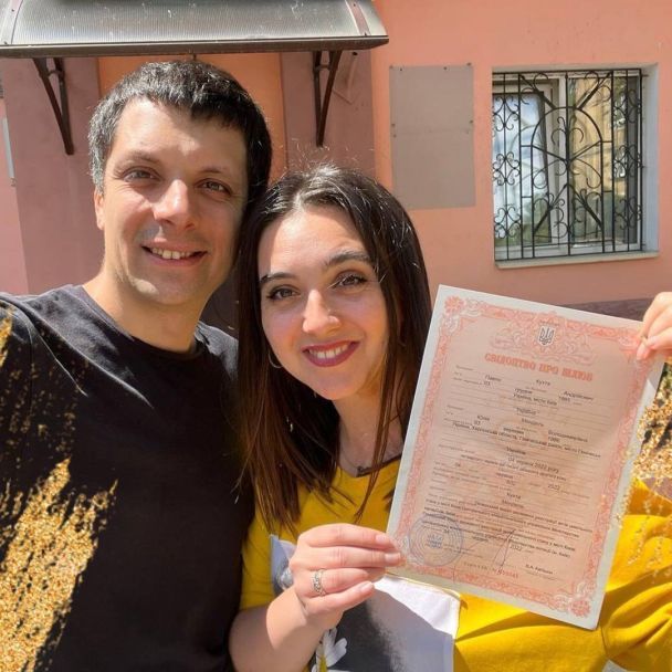 Юлія Мендель з чоловіком / © instagram.com/zhvl_official