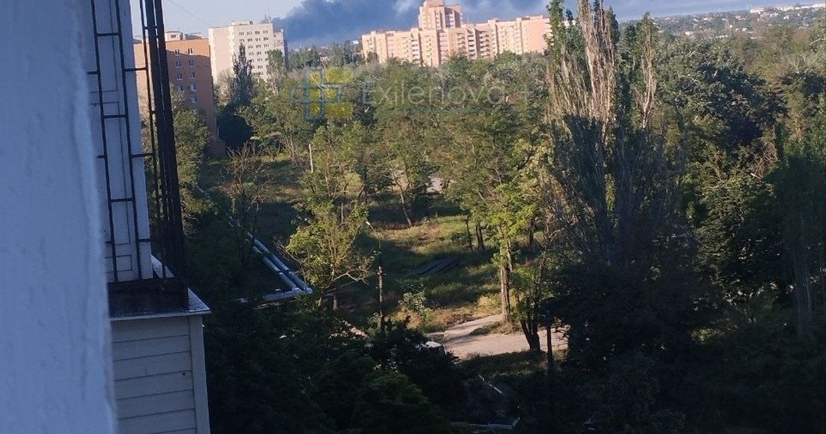 Пожежа в Маріуполі