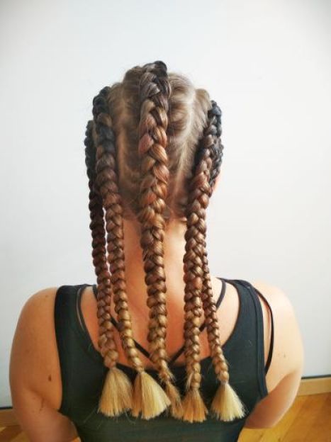 Прически для девочек / © instagram.com/hairstyles_maryna