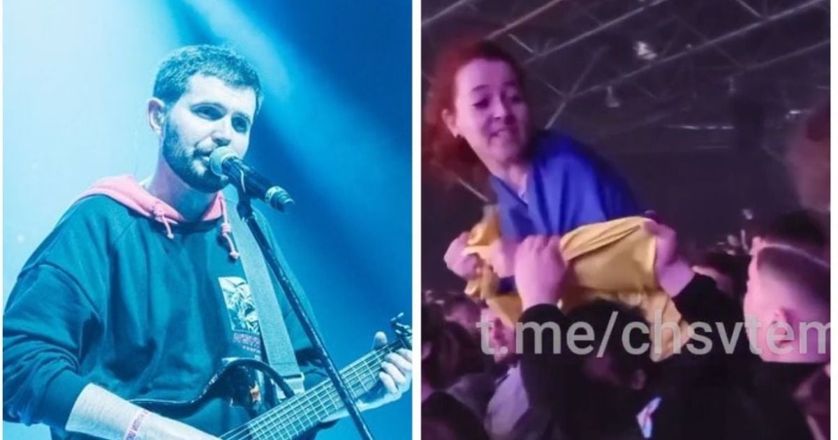 На концерте Noize MC в Молдове у украинцев отбирали флаги