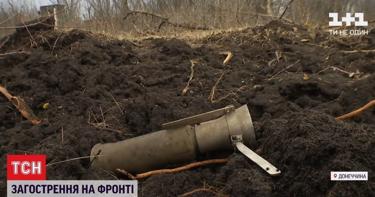Ворог на Донбасі гатить в шанці військових зі зброї проти танків