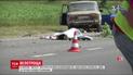 На въезде в Харьков автомобиль сбил группу велосипедистов