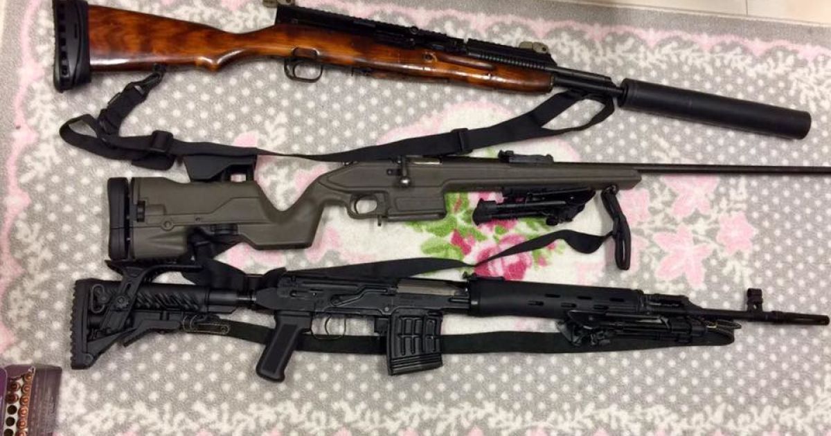 В Киеве предотвратили повторение стрельбы в Лас-Вегасе: на квартире в центре столицы нашли большой склад огнестрельного оружия