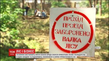 Лісники виступили проти наміру Кабміну об'єднати прибуткові лісові господарства в одне підприємство
