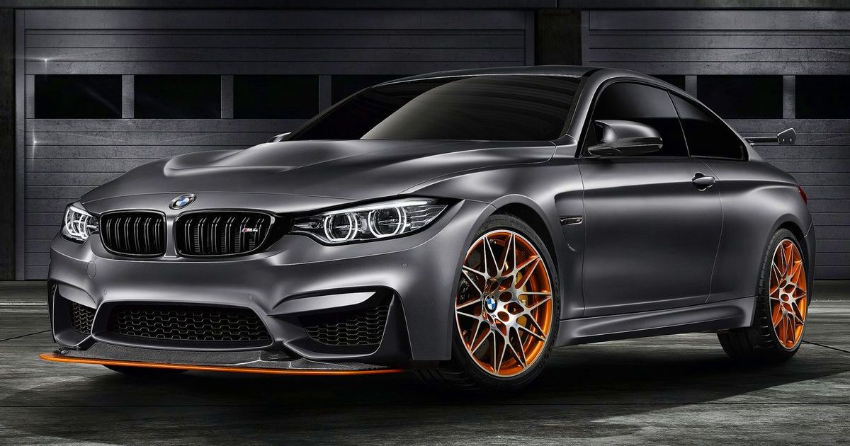 BMW рассекретила концепт "заряженной" модификации купе M4