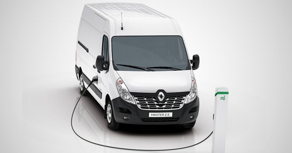 Renault представил электрический фургон Master