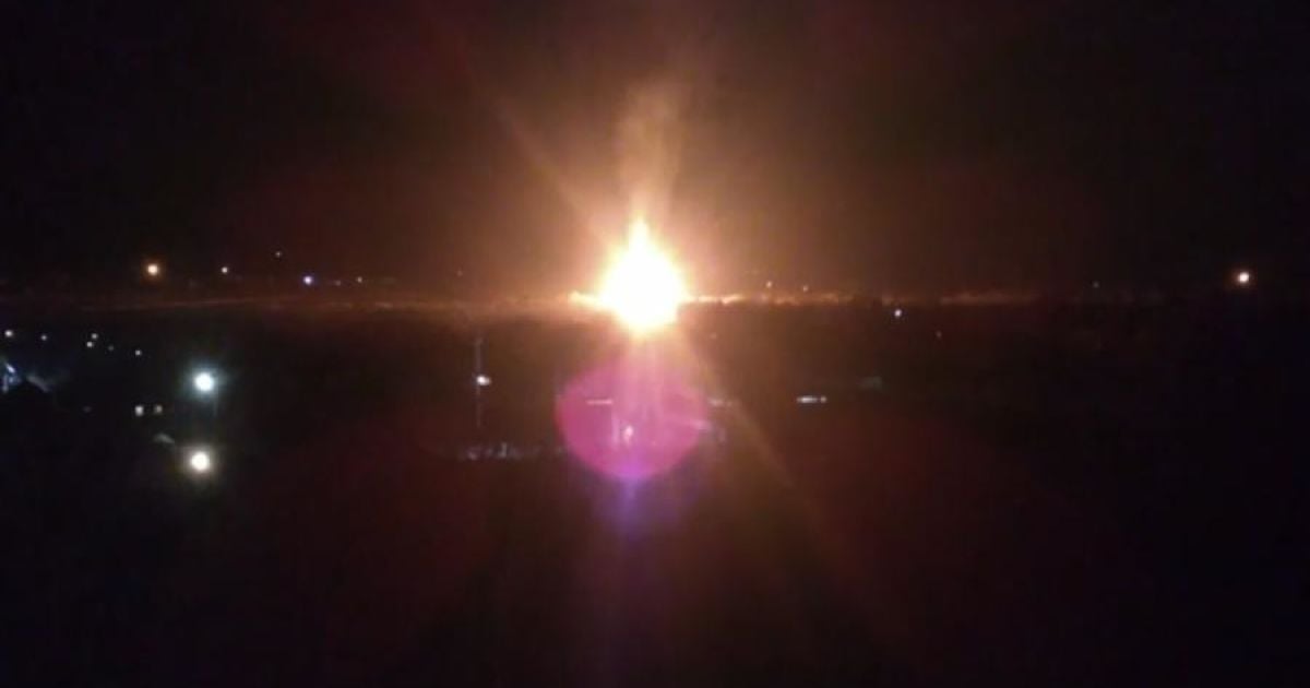 На окраине оккупированного Луганска произошел мощный взрыв на газопроводе — росСМИ